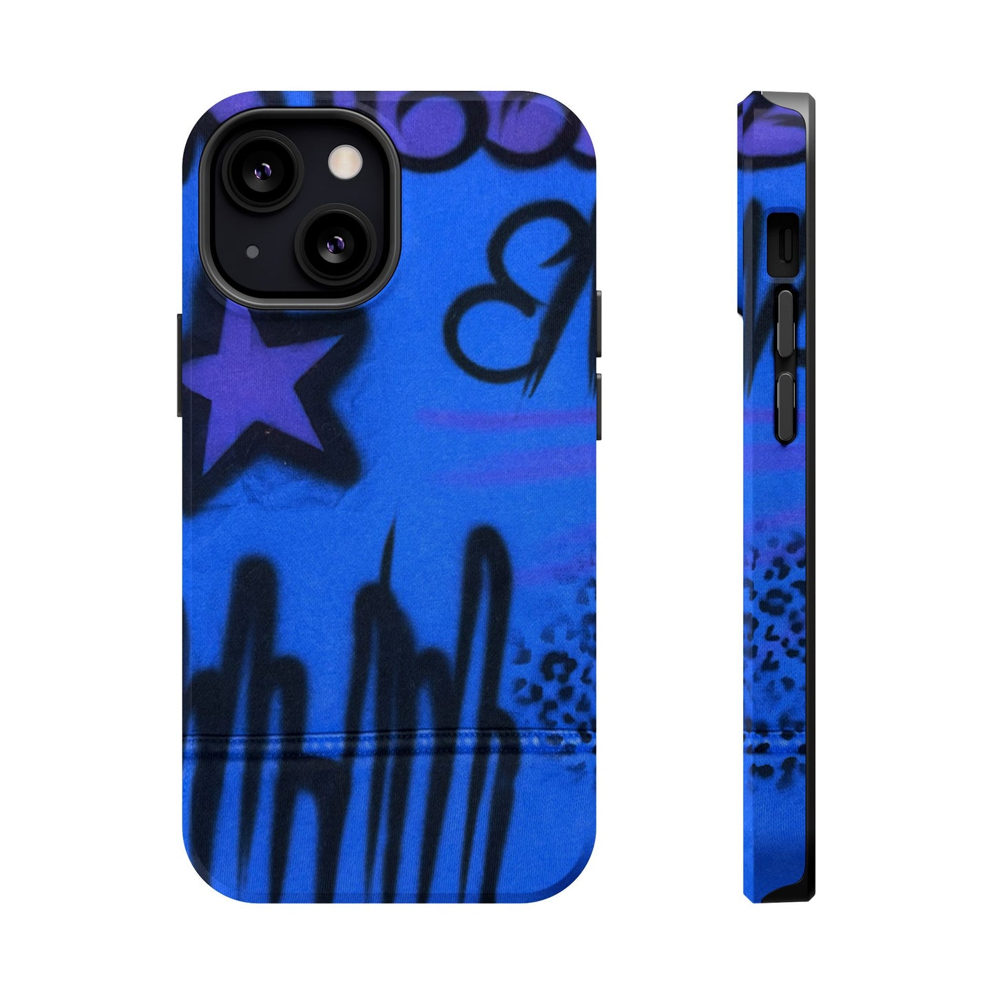 MagSafe "infamous indigo" airbrush iPhone case