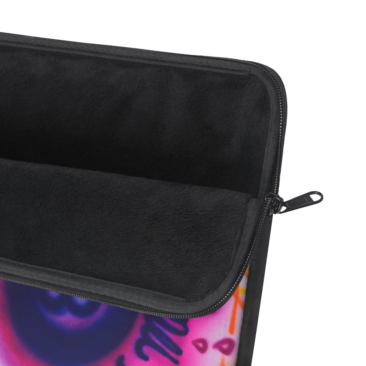 "colorful chaos" airbrush laptop sleeve
