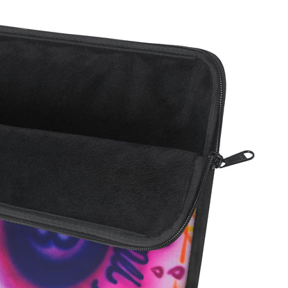 "colorful chaos" airbrush laptop sleeve