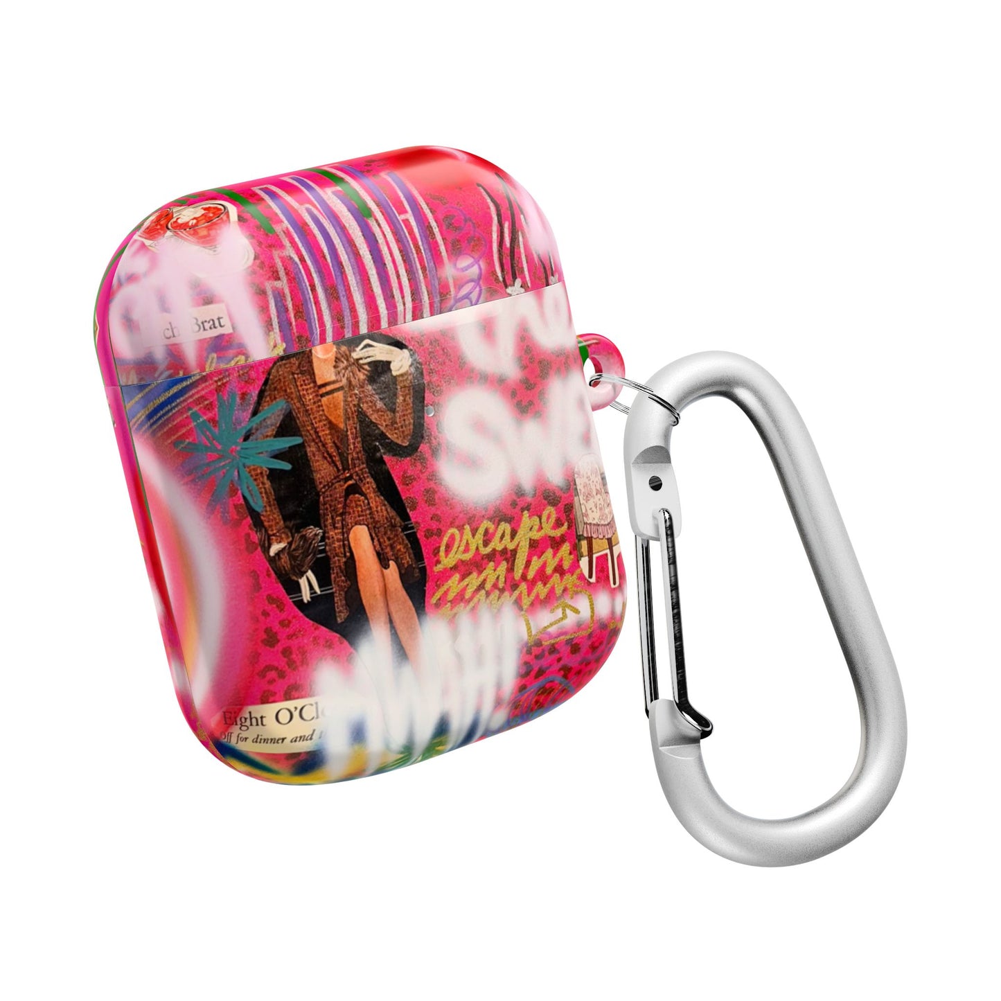 "sweet escape" airbrush airpod cases
