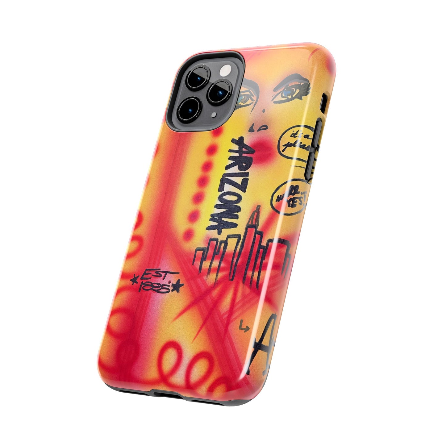 "arizona state university" airbrush iPhone case