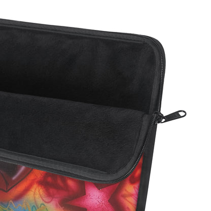 "hot stuff" airbrush laptop sleeve