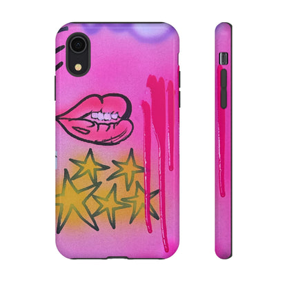 "star drip" airbrush iPhone case