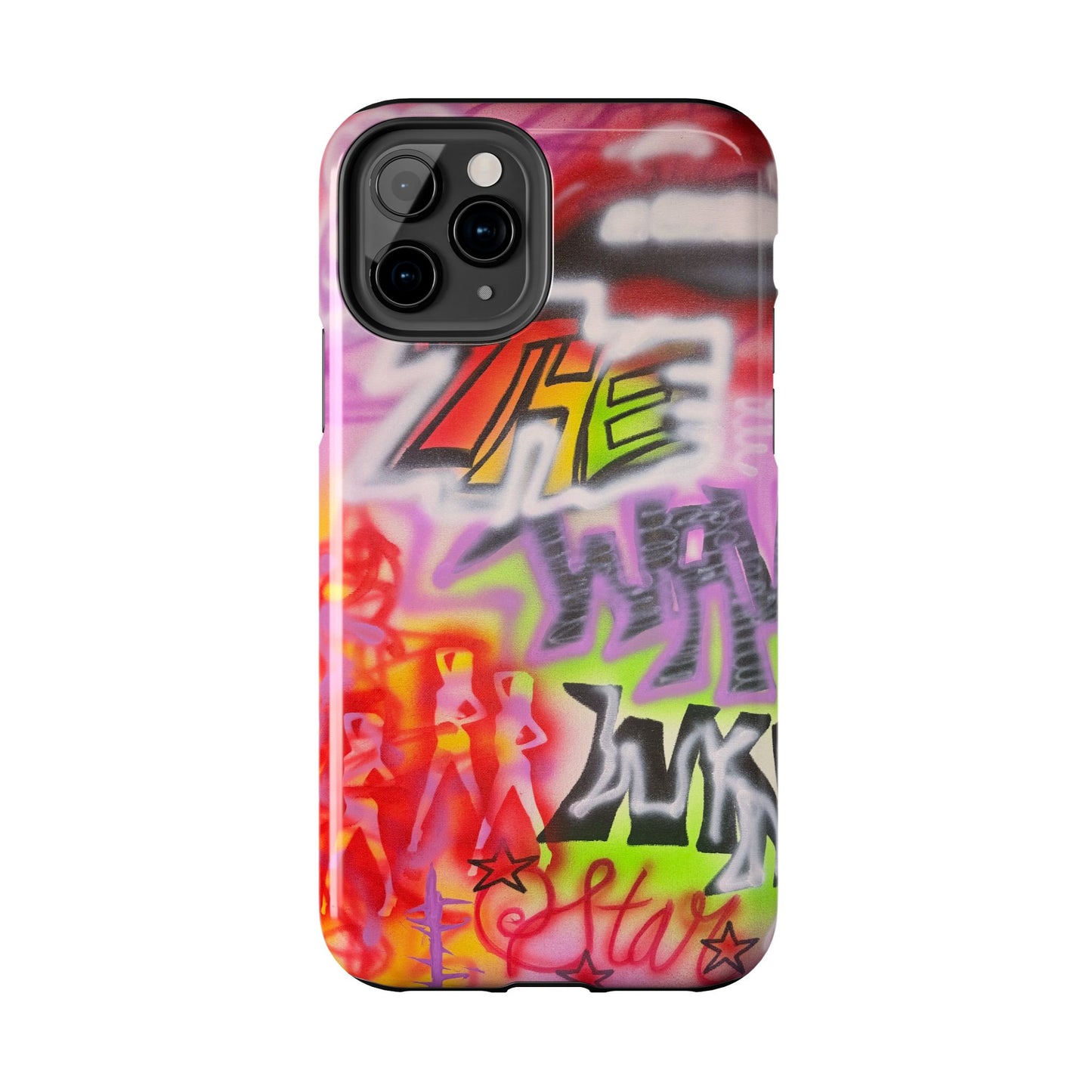 "wynwood gold" airbrush iPhone case