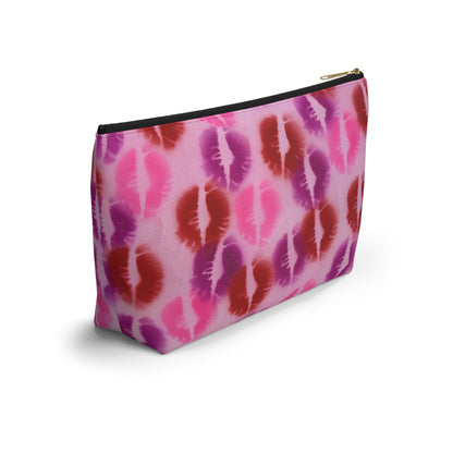 "mwah!" airbrush makeup pouch