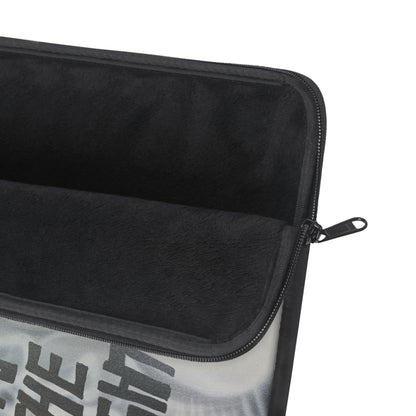 "into the night" airbrush laptop sleeve