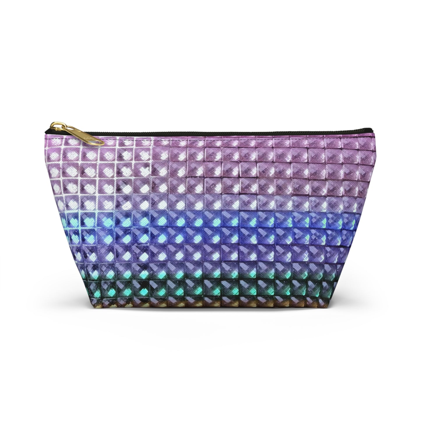 "multicolor studs" airbrush makeup pouch