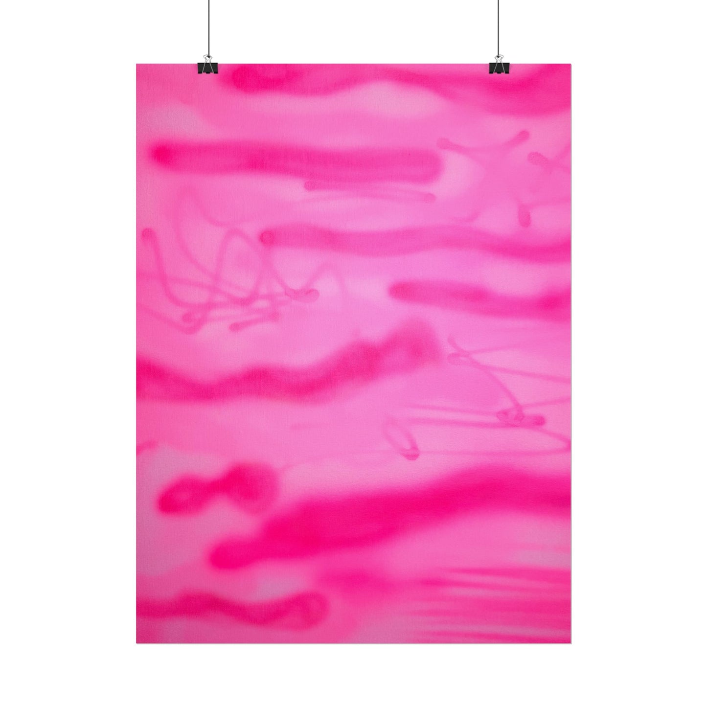 "pink camo" airbrush rolled print