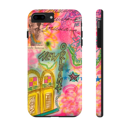 "new orleans, la" airbrush iPhone case