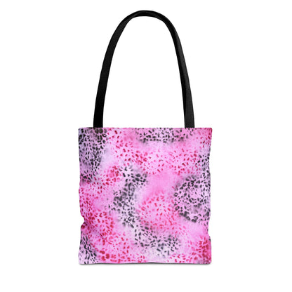 "pink cheetah pt. 2" airbrush tote bag
