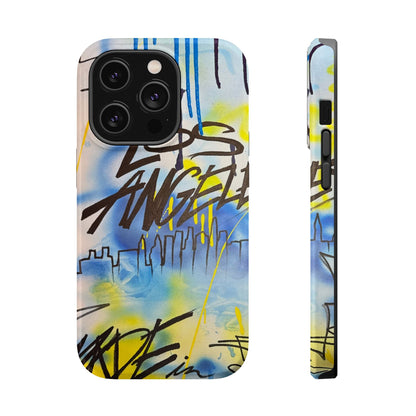 MagSafe "los angeles" airbrush iPhone case