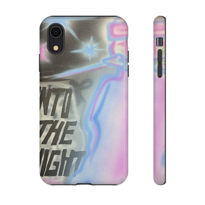 "into the night pt. 2" airbrush iPhone case