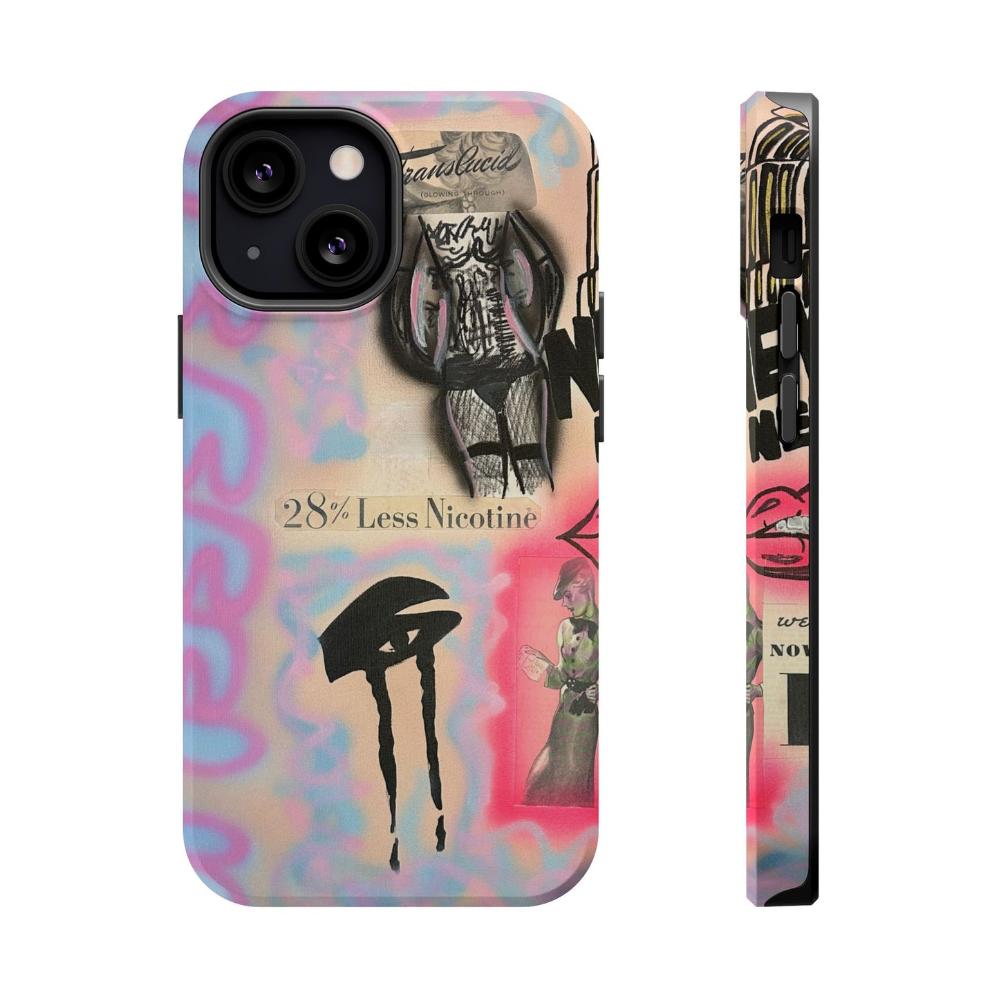 MagSafe "the feeling" airbrush iPhone case