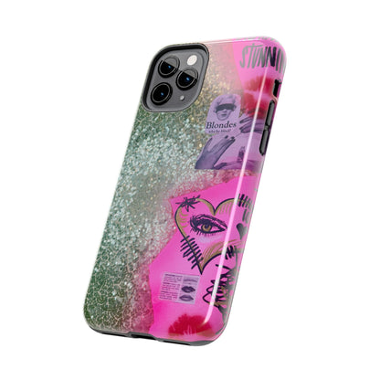 "glitter gloss" airbrush iPhone case