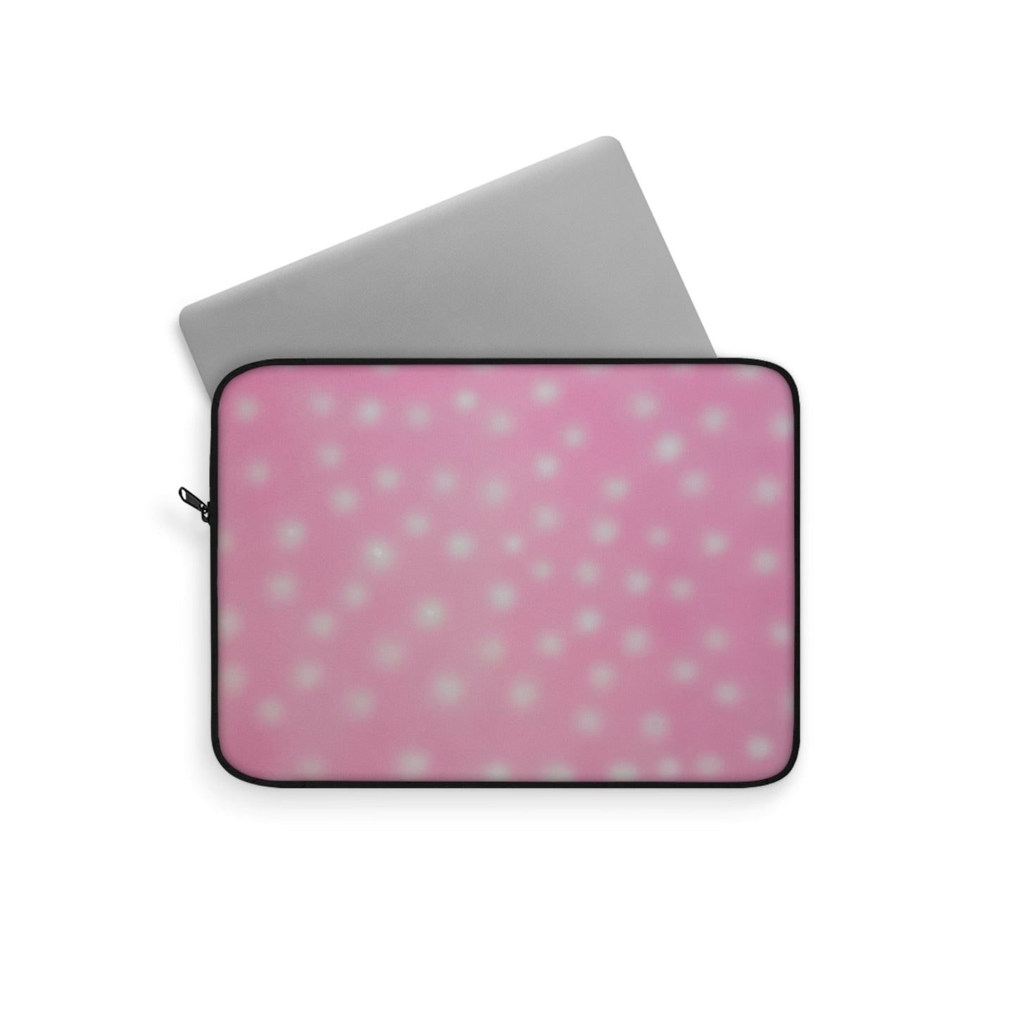 "strawberry swirl polka dot" airbrush laptop sleeve