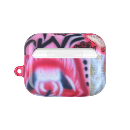 "be happy go lucky" airbrush airpod cases