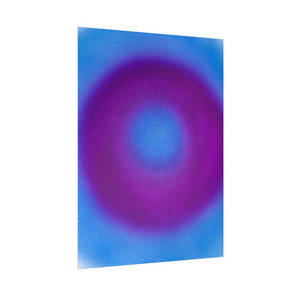 "grape soda aura" airbrush rolled print
