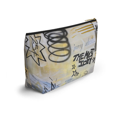 "golden glacier" airbrush makeup pouch