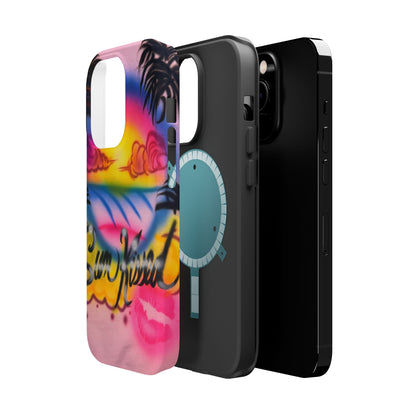 MagSafe "sunkissed" airbrush iPhone case