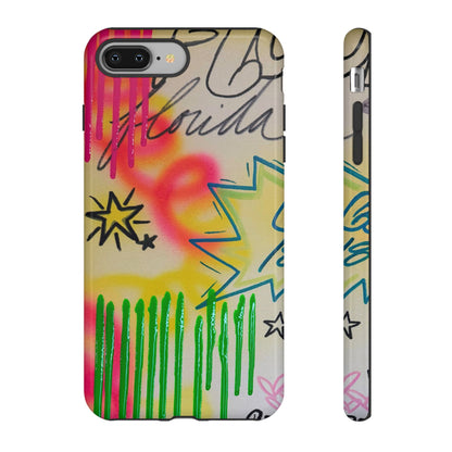 "ferocious florida" airbrush iPhone case