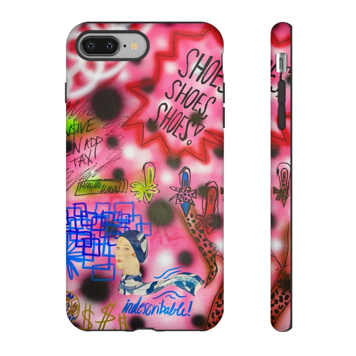 "indescribable cost" airbrush iPhone case