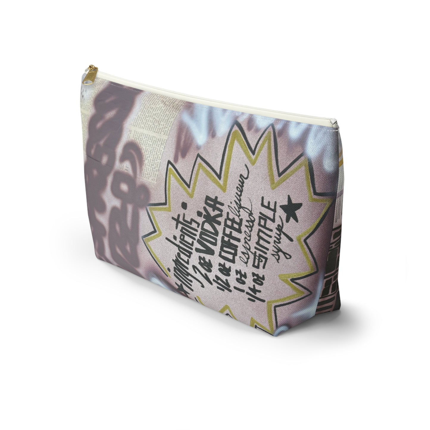"espresso martini" airbrush makeup pouch