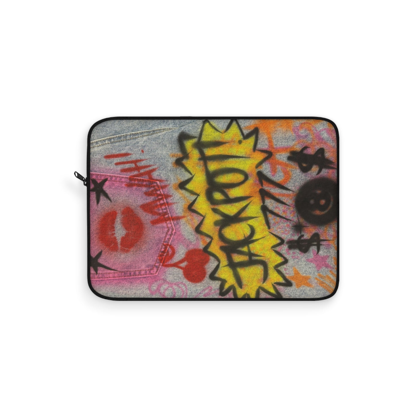 "JACKPOT!" airbrush laptop sleeve