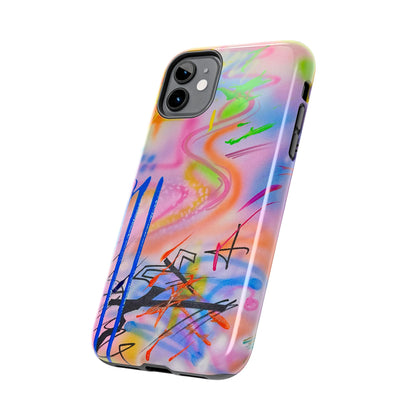 "neon haze" airbrush iPhone case