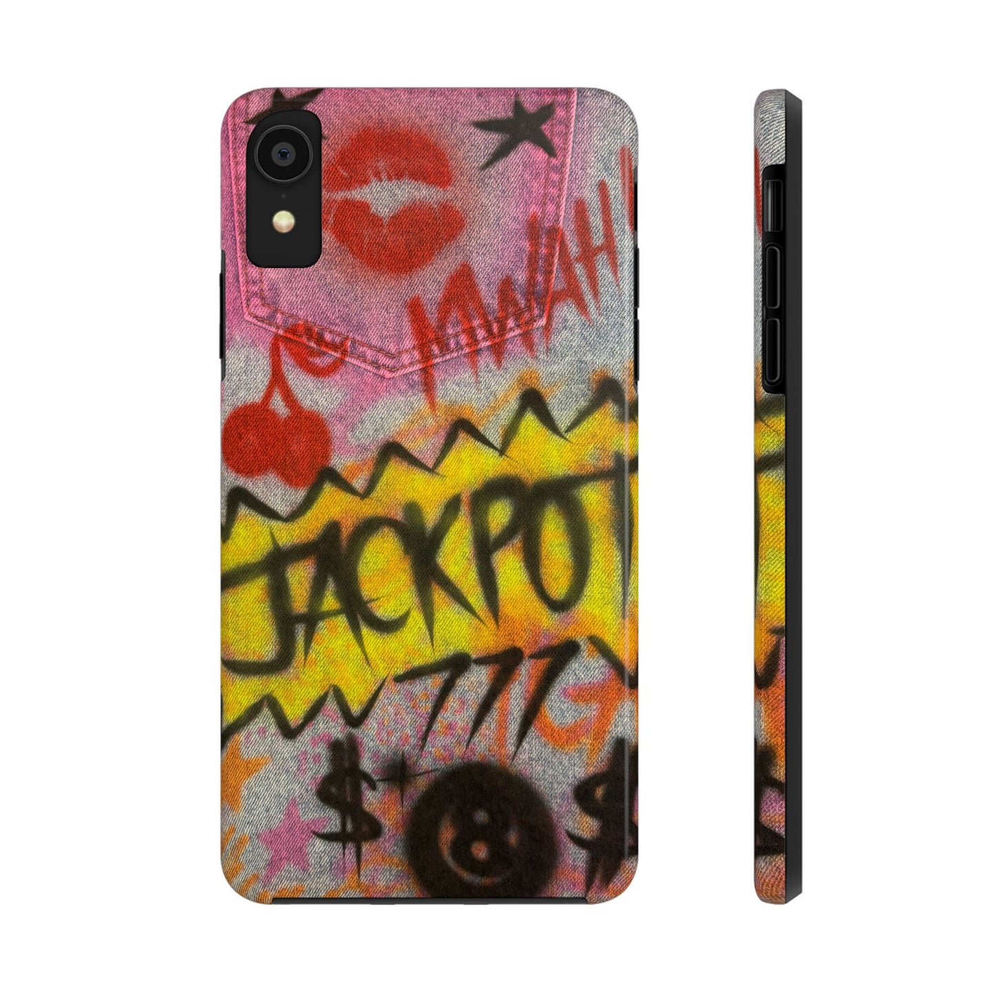 "jackpot!" airbrush iPhone case