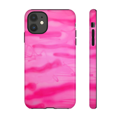 "pink camo" airbrush iPhone case