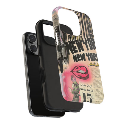 "new york, new york!" airbrush iPhone case