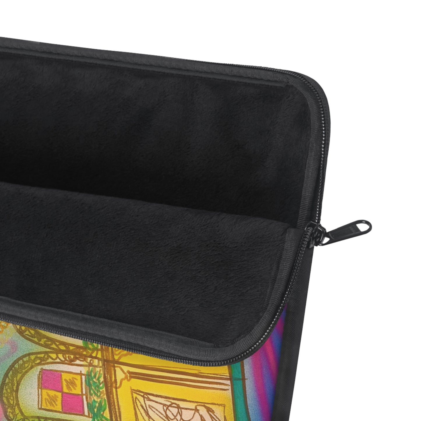 "new orleans, la" airbrush laptop sleeve