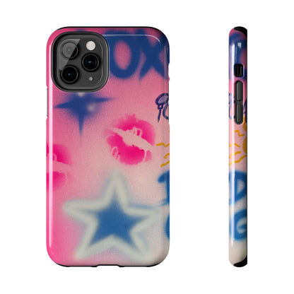 "star symbol" airbrush iPhone case
