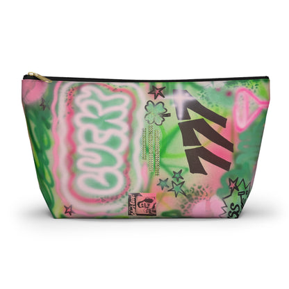 "so lucky" airbrush makeup pouch