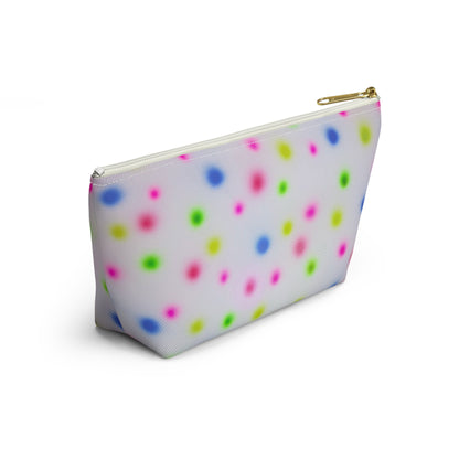 "birthday cake polka dot" airbrush makeup pouch