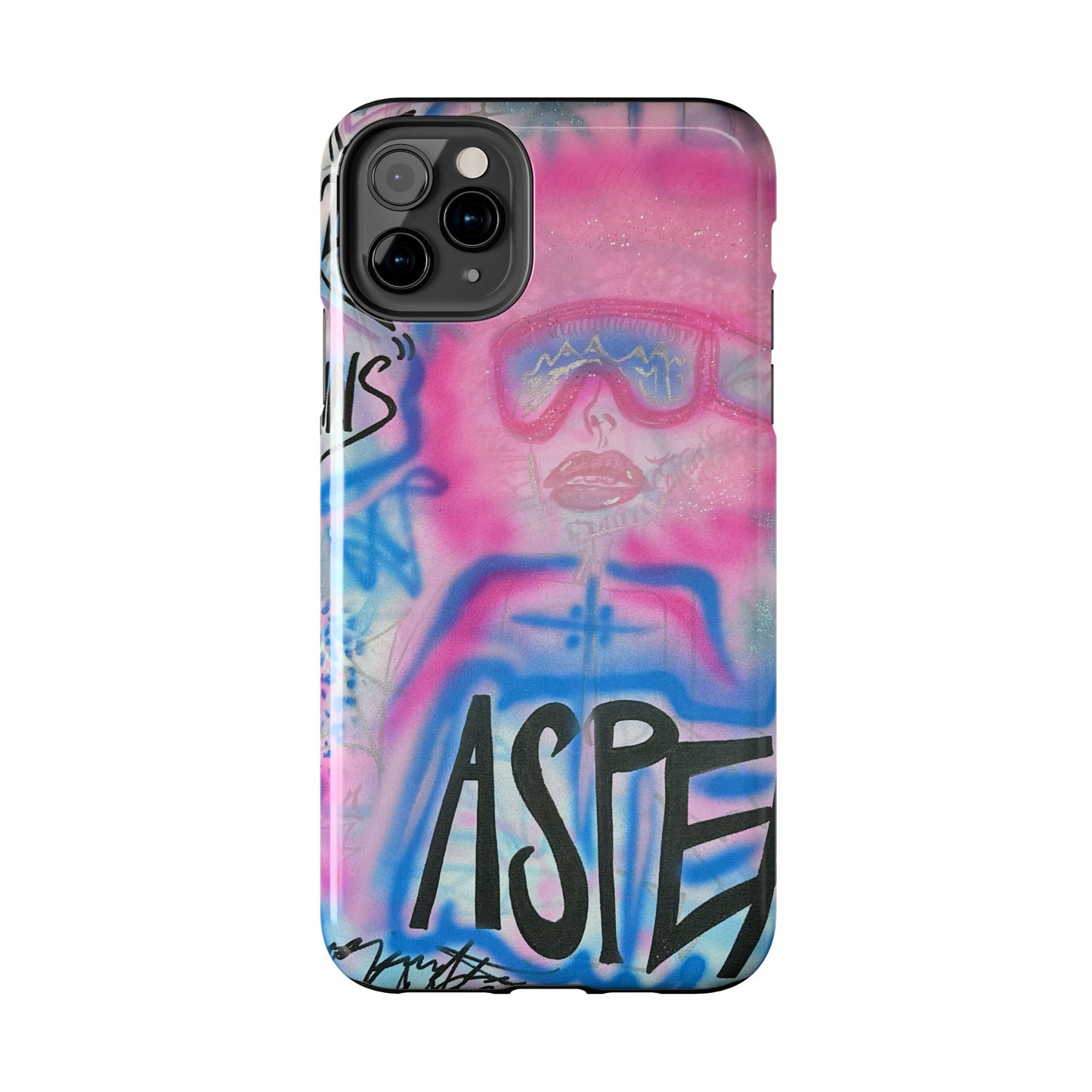 "aspen aspirations" airbrush iPhone case