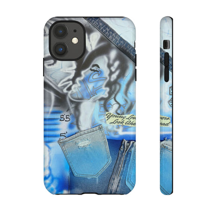 "young lovers" airbrush iPhone case