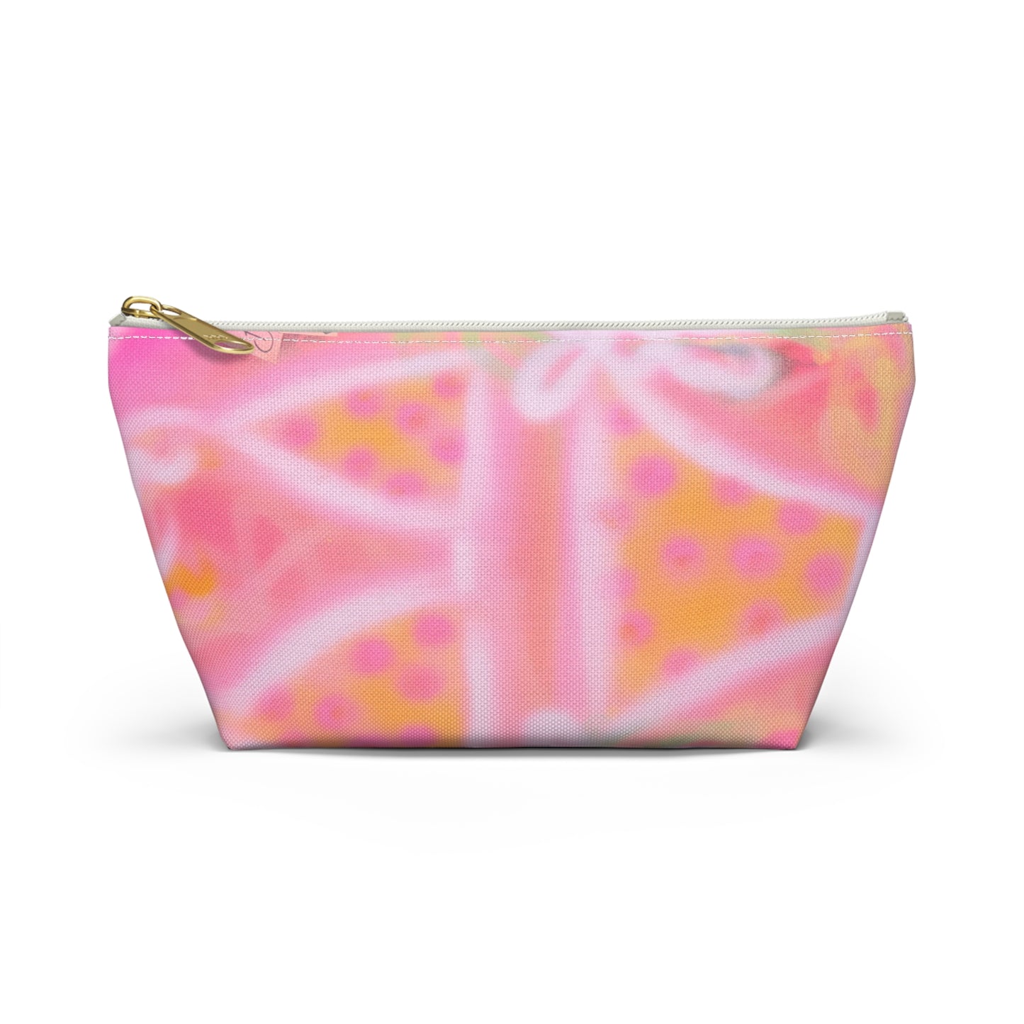 "yellow polka dot bikini" airbrush makeup pouch