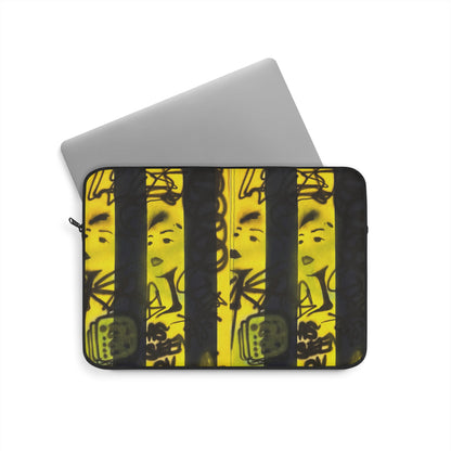 "polo girl" airbrush laptop sleeve