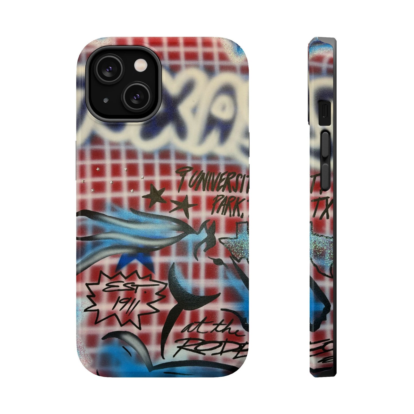 MagSafe "texas" airbrush iPhone case