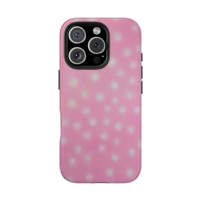 "strawberry swirl polka dots" airbrush iPhone case