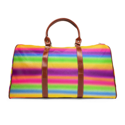 "colorful stripes" airbrush waterproof bag