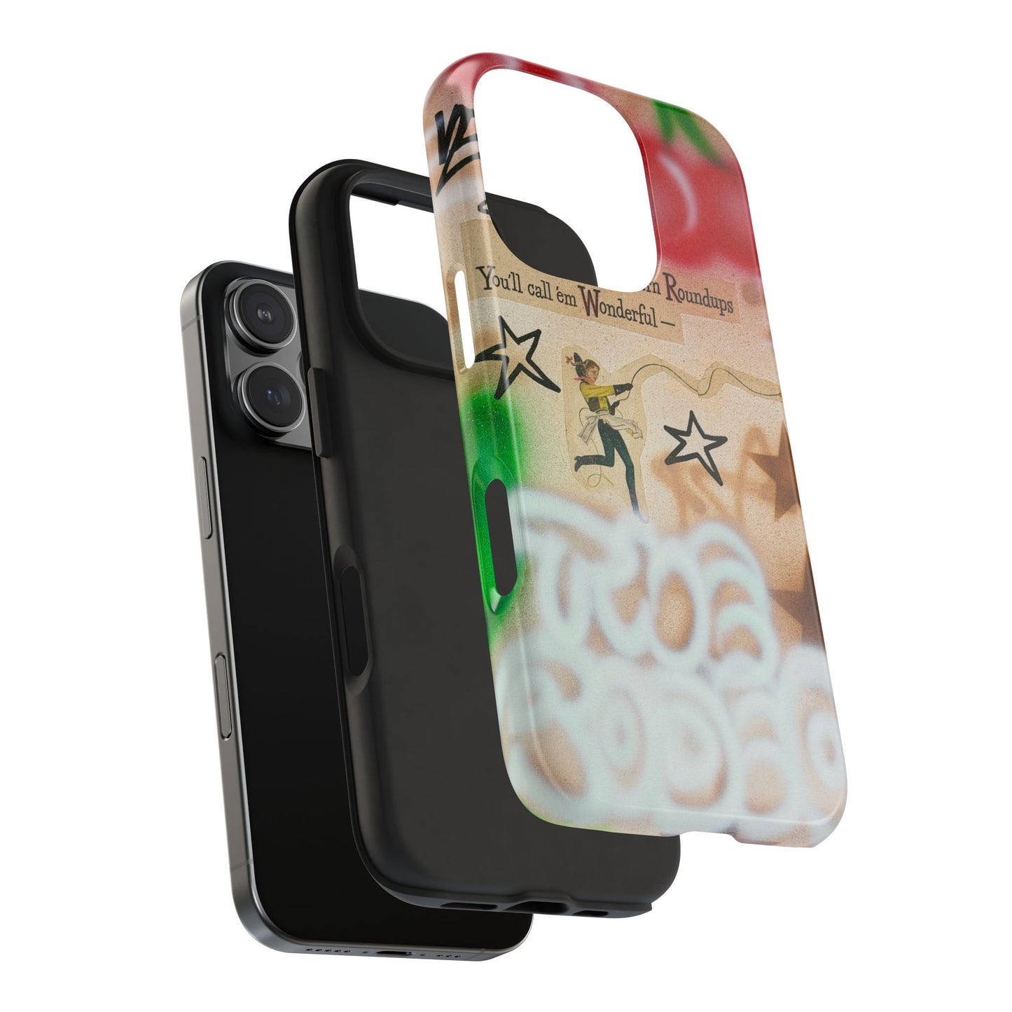 "the rodeo" airbrush iPhone case
