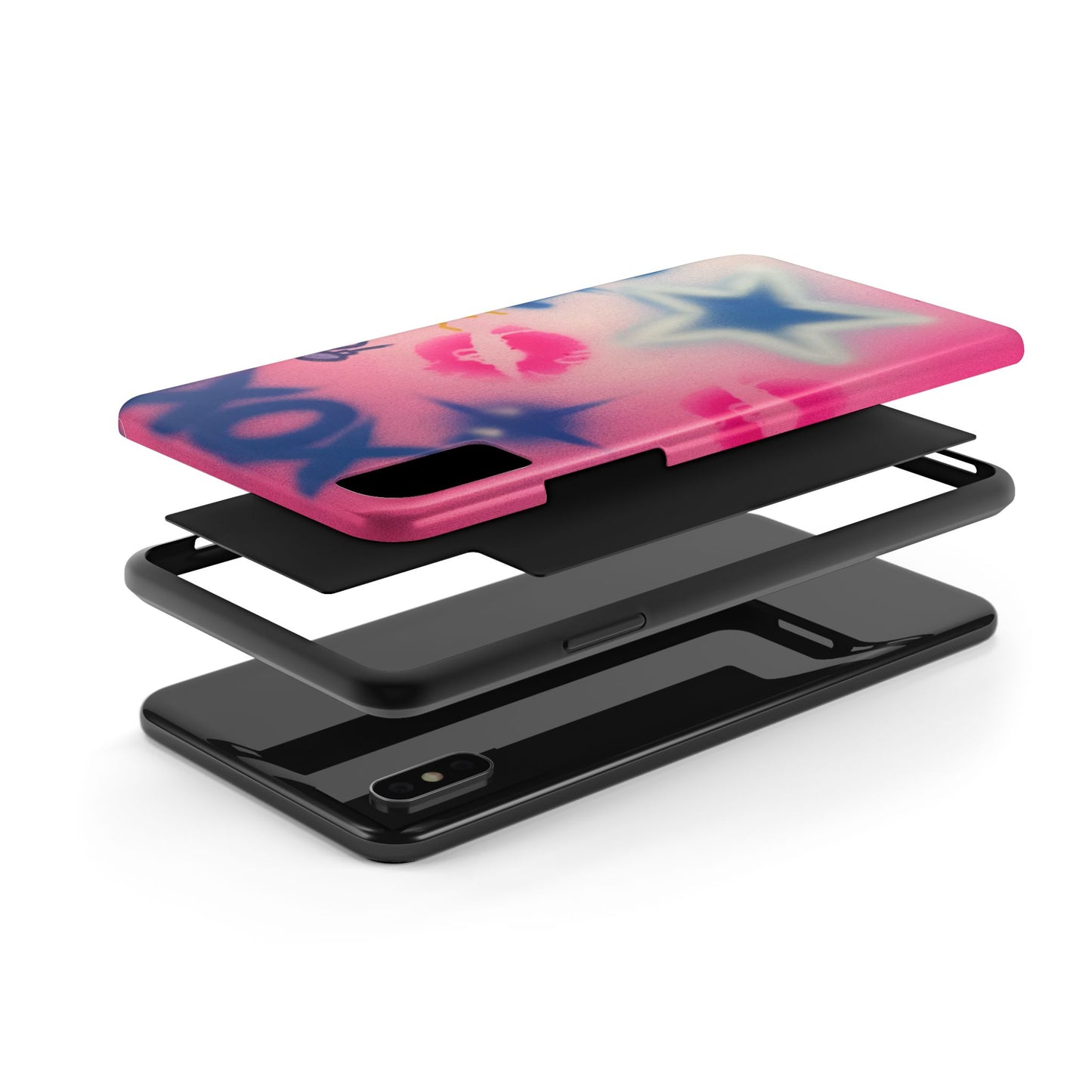 "star symbol" airbrush iPhone case