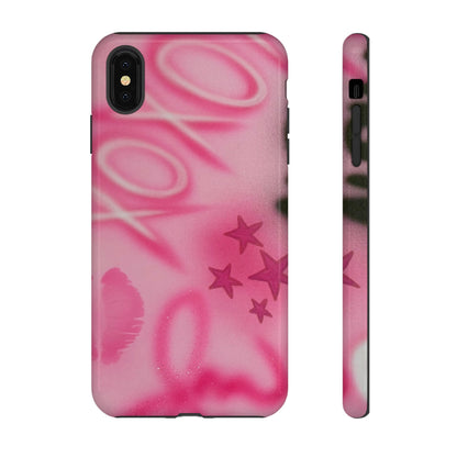 "perfectly pink" airbrush iPhone case