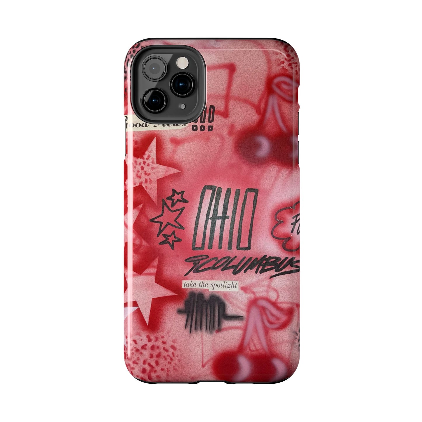 "columbus, ohio" airbrush iPhone case