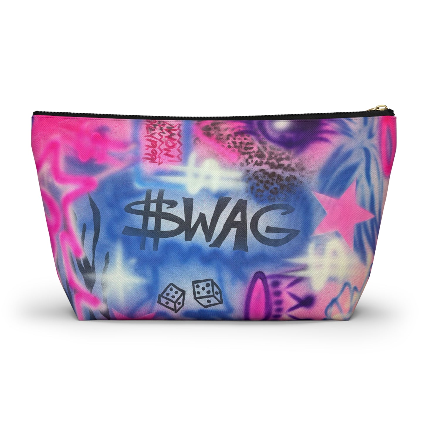 "$wag" airbrush makeup pouch