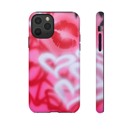 "romantic rush" airbrush iPhone case