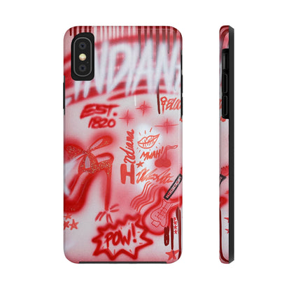 "indiana" airbrush iPhone case