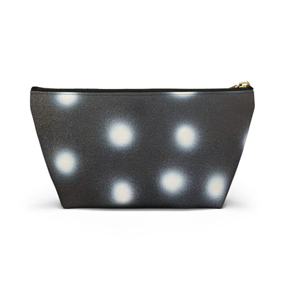 "coconut noir polka dot" airbrush makeup pouch
